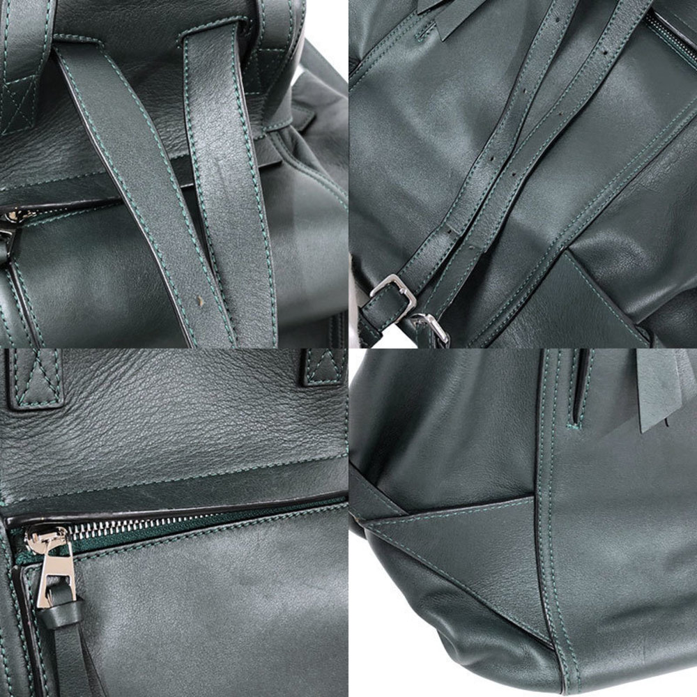 Loewe Drawstring Backpack Dark Green - image 8